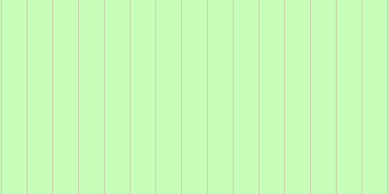 #92ff76 (50%), #caa393 vertical lines, one pixels wide, fifty-two pixels apart