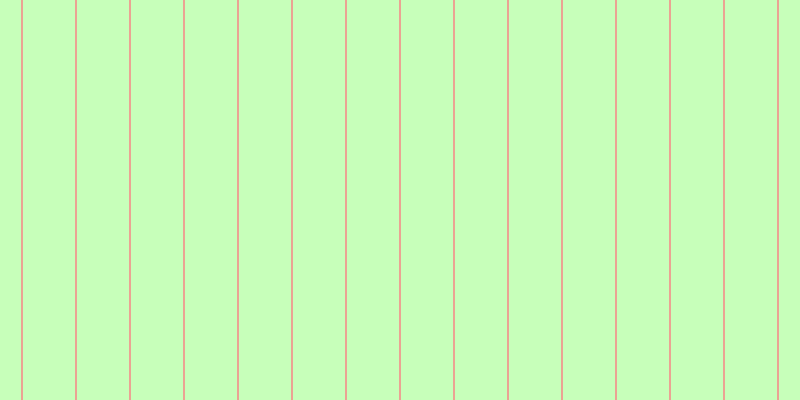 #92ff76 (50%), #eba393 vertical lines, two pixels wide, fifty-two pixels apart