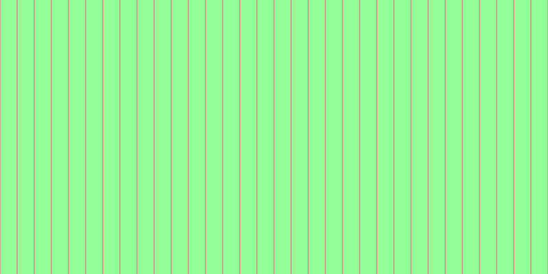 #92ff97, #caa393 vertical lines, two pixels wide, twenty-three pixels apart