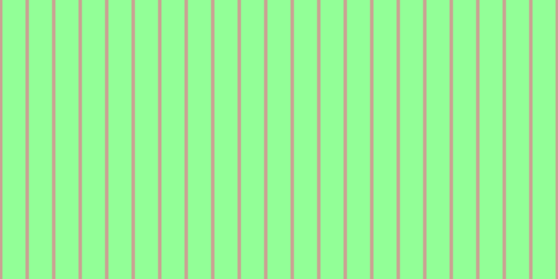 #92ff97, #caa393 vertical lines, five pixels wide, thirty-three pixels apart