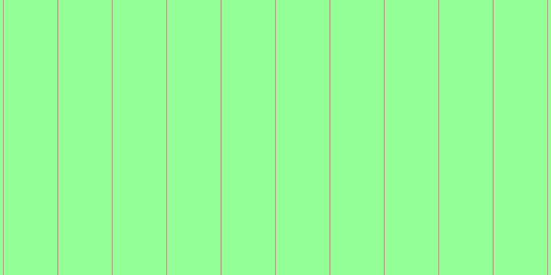 #92ff97, #caa393 vertical lines, two pixels wide, seventy-seven pixels apart