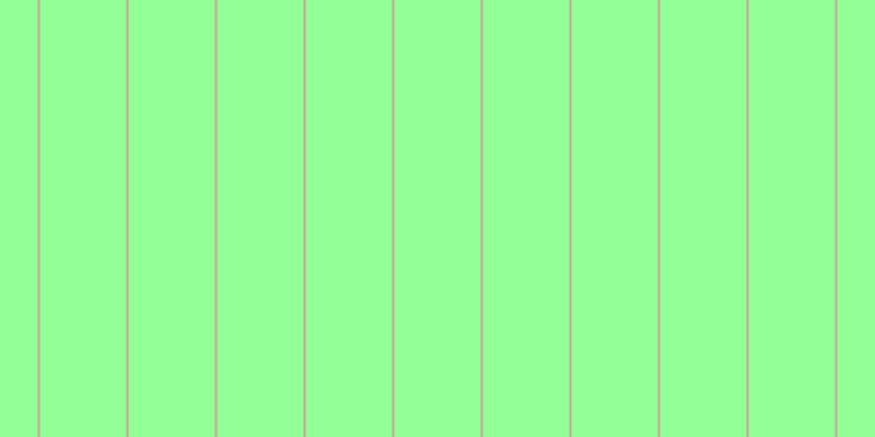 #92ff97, #caa393 vertical lines, two pixels wide, seventy-nine pixels apart
