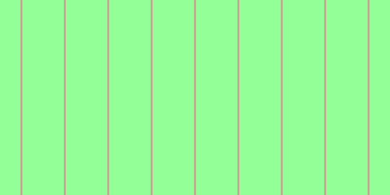 #92ff97, #caa393 vertical lines, four pixels wide, eighty-five pixels apart