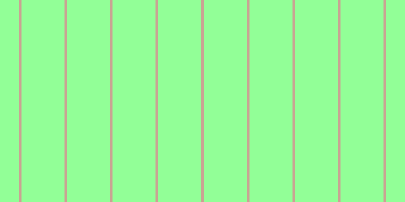 #92ff97, #caa393 vertical lines, five pixels wide, eighty-five pixels apart