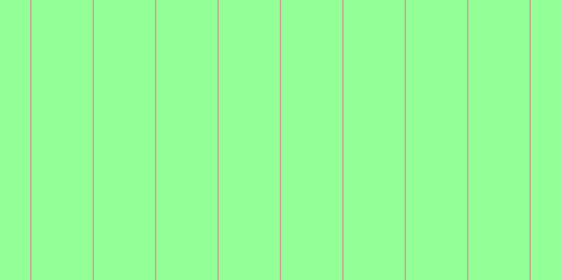 #92ff97, #caa393 vertical lines, two pixels wide, eighty-seven pixels apart