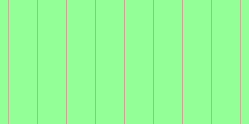 #92ff97, #caa393 vertical lines, two pixels wide, ninety-one pixels apart