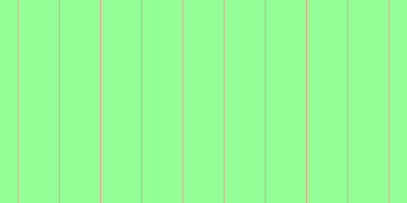 #92ff97, #eba393 vertical lines, two pixels wide, seventy-nine pixels apart