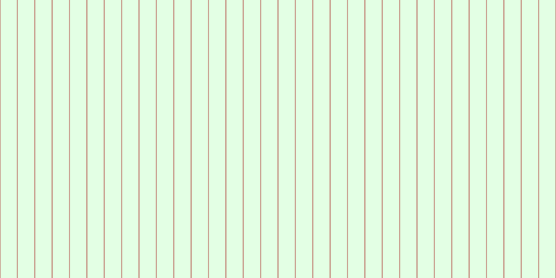 #92ff97 (25%), #caa393 vertical lines, two pixels wide, twenty-three pixels apart