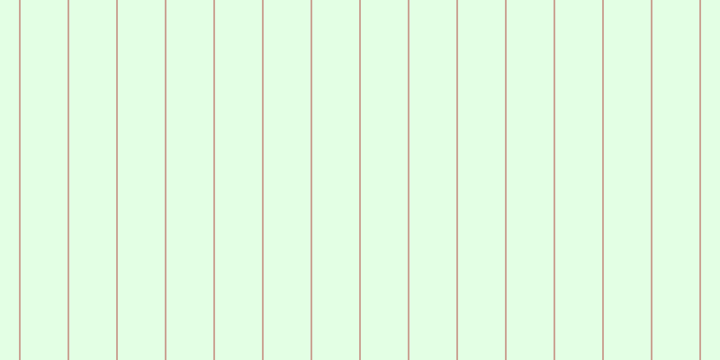 #92ff97 (25%), #caa393 vertical lines, two pixels wide, fifty-two pixels apart
