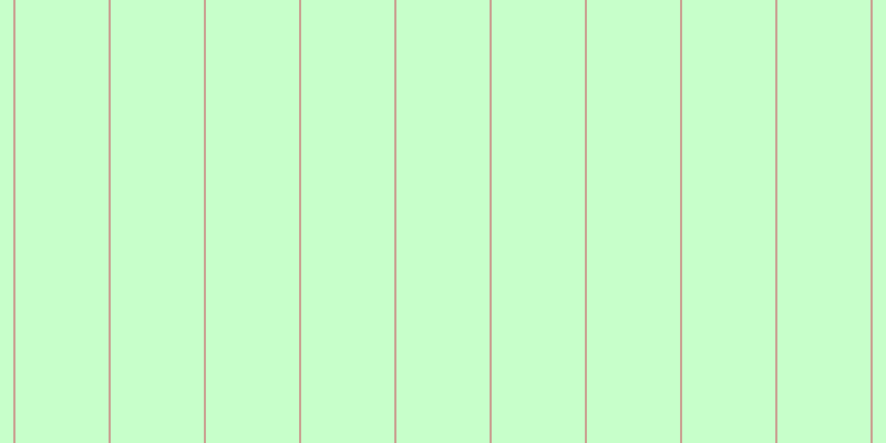 #92ff97 (50%), #caa393 vertical lines, two pixels wide, eighty-four pixels apart