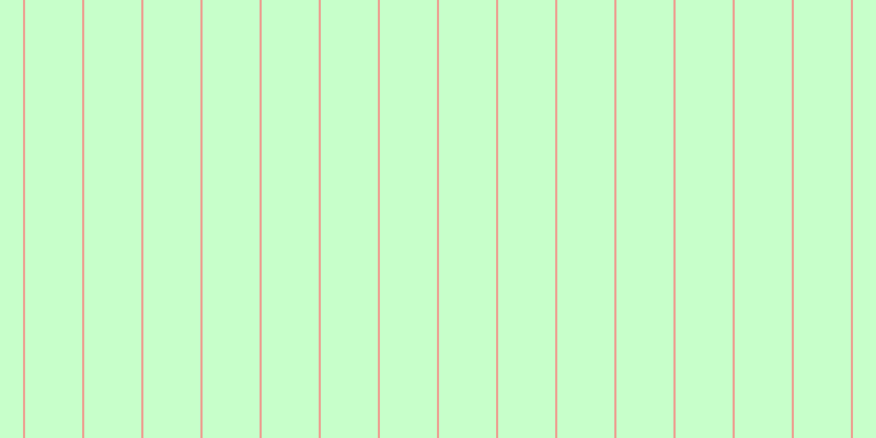 #92ff97 (50%), #eba393 vertical lines, two pixels wide, fifty-two pixels apart