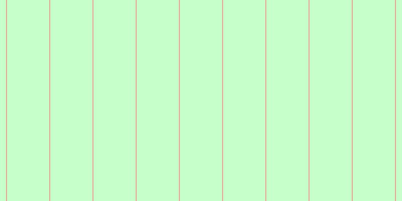 #92ff97 (50%), #eba393 vertical lines, two pixels wide, eighty-four pixels apart