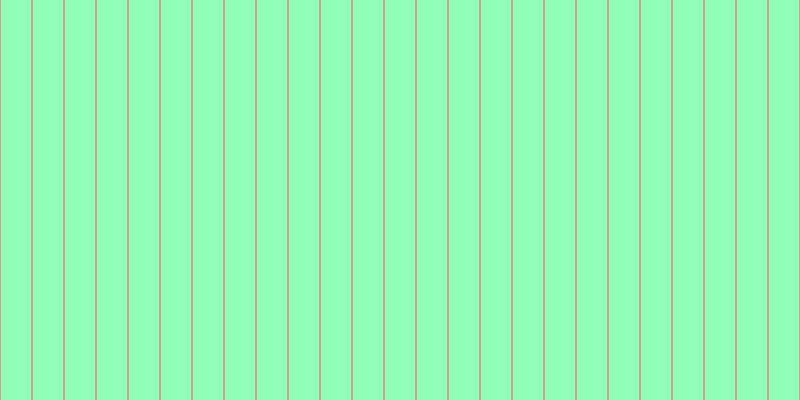#92ffb8, #caa393 vertical lines, two pixels wide, thirty pixels apart