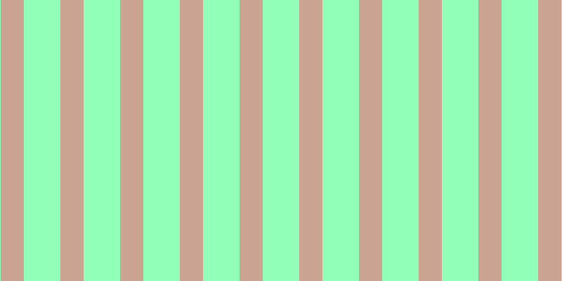 #92ffb8, #caa393 vertical lines, thirty-three pixels wide, fifty-two pixels apart