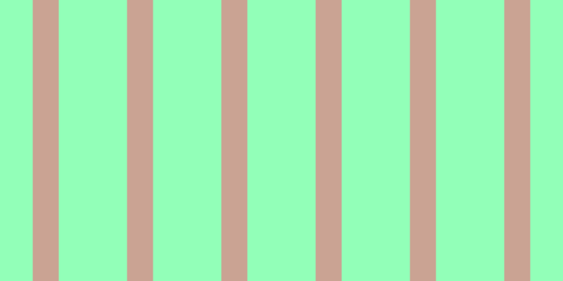 #92ffb8, #caa393 vertical lines, thirty-seven pixels wide, ninety-seven pixels apart