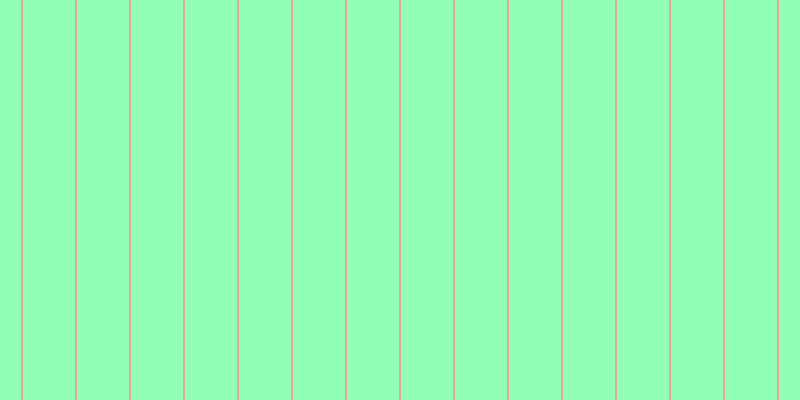 #92ffb8, #eba393 vertical lines, two pixels wide, fifty-two pixels apart