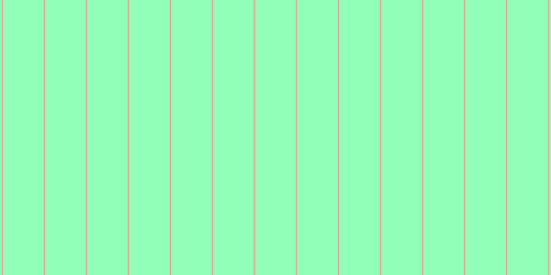 #92ffb8, #eba393 vertical lines, two pixels wide, fifty-nine pixels apart