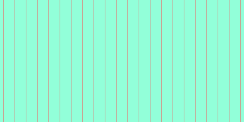 #92ffd9, #caa393 vertical lines, two pixels wide, thirty-five pixels apart