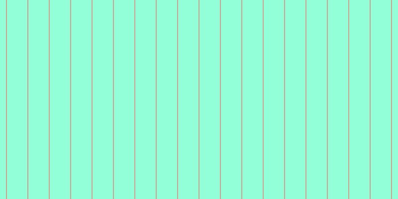 #92ffd9, #caa393 vertical lines, two pixels wide, forty-one pixels apart