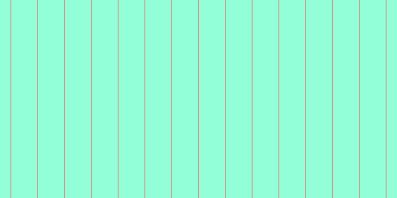 #92ffd9, #caa393 vertical lines, two pixels wide, fifty-two pixels apart