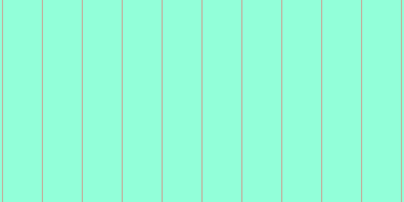 #92ffd9, #caa393 vertical lines, two pixels wide, seventy-seven pixels apart