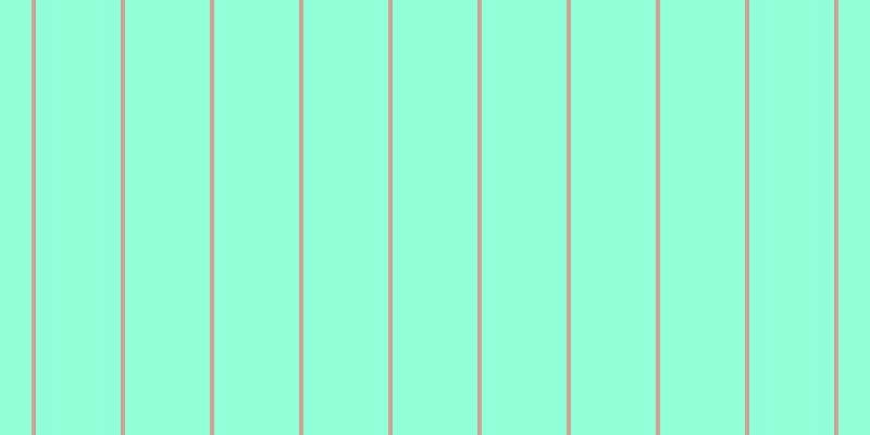 #92ffd9, #caa393 vertical lines, four pixels wide, seventy-eight pixels apart