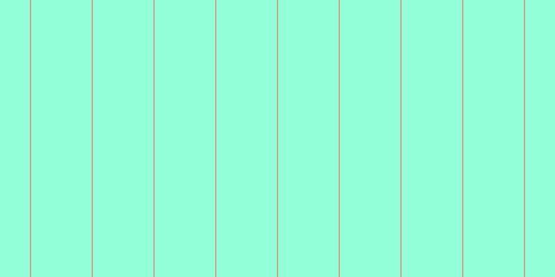 #92ffd9, #caa393 vertical lines, two pixels wide, eighty-seven pixels apart
