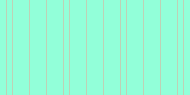 #92ffd9, #eba393 vertical lines, one pixels wide, twenty-three pixels apart