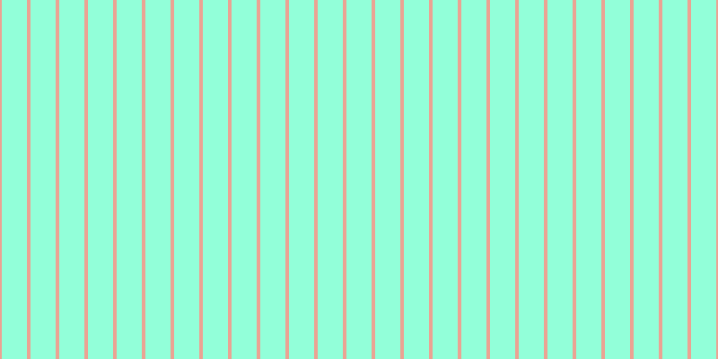 #92ffd9, #eba393 vertical lines, four pixels wide, twenty-eight pixels apart