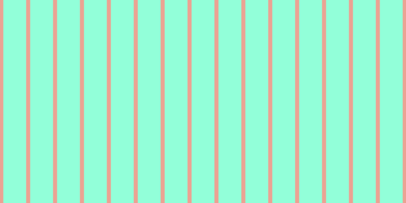 #92ffd9, #eba393 vertical lines, eight pixels wide, forty-five pixels apart