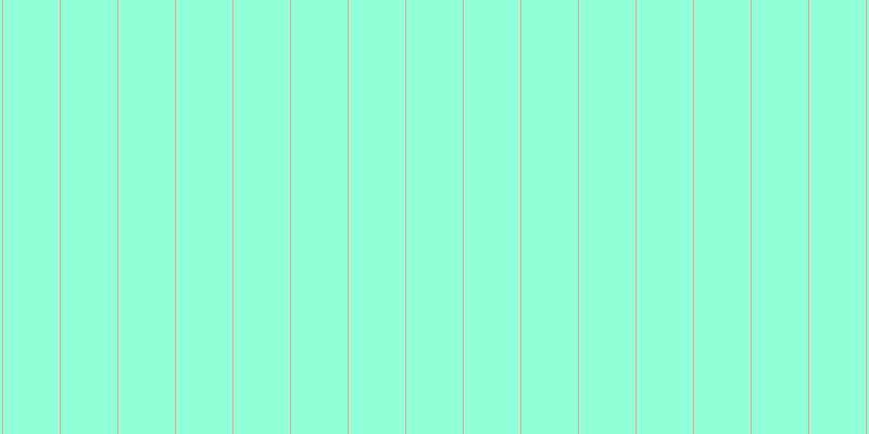#92ffd9, #eba393 vertical lines, one pixels wide, fifty-two pixels apart