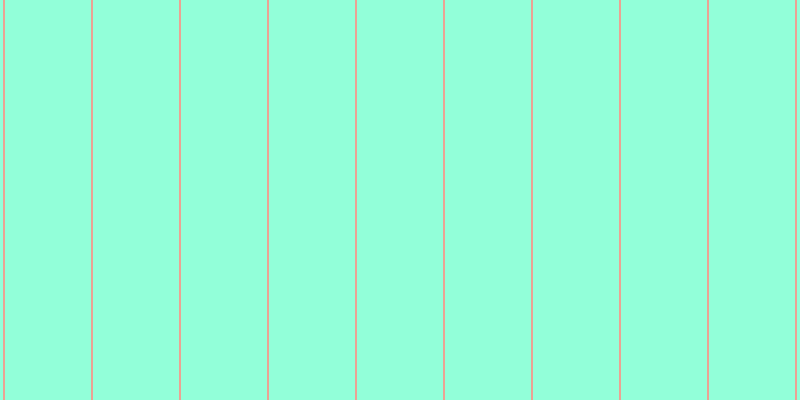 #92ffd9, #eba393 vertical lines, two pixels wide, eighty-six pixels apart
