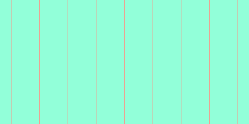 #92ffd9, #eba393 vertical lines, two pixels wide, eighty-nine pixels apart