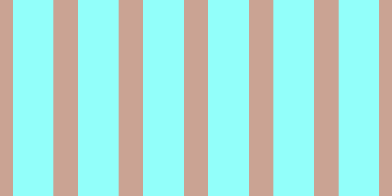 #92fffa, #caa393 vertical lines, fifty pixels wide, eighty-three pixels apart