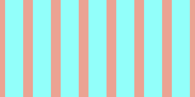 #92fffa, #eba393 vertical lines, forty pixels wide, seventy-four pixels apart