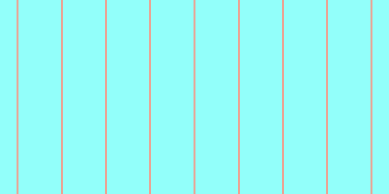 #92fffa, #eba393 vertical lines, four pixels wide, eighty-seven pixels apart