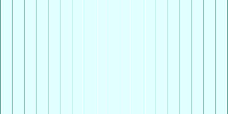 #92fffa (25%), #46a393 vertical lines, two pixels wide, forty pixels apart