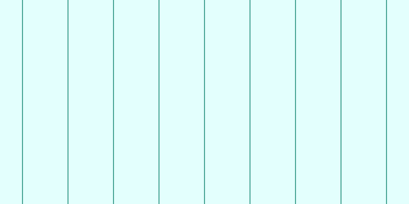 #92fffa (25%), #46a393 vertical lines, two pixels wide, eighty-seven pixels apart