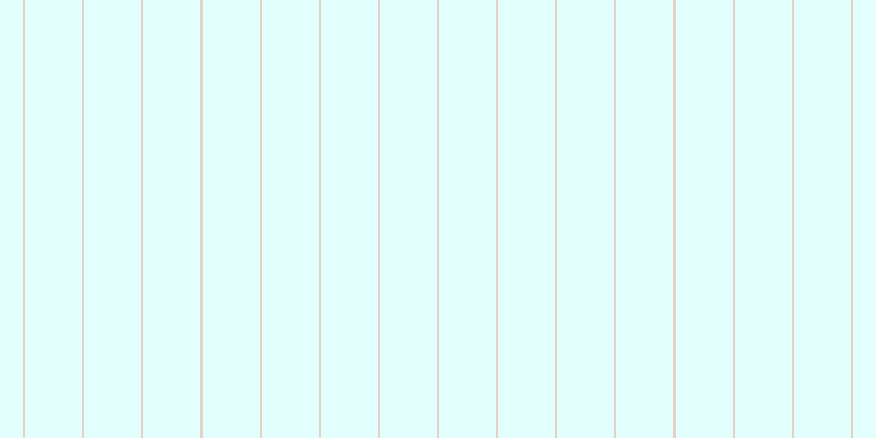 #92fffa (25%), #eba393 vertical lines, one pixels wide, fifty-three pixels apart