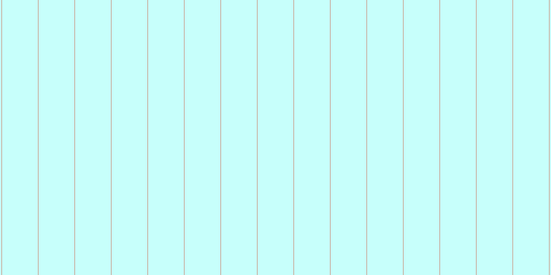 #92fffa (50%), #caa393 vertical lines, one pixels wide, fifty-two pixels apart