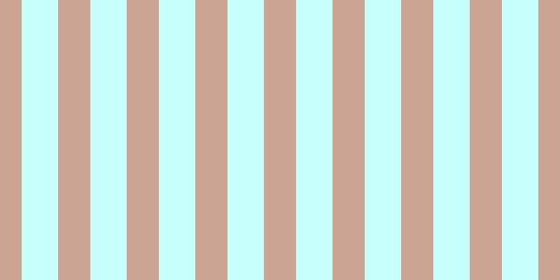 #92fffa (50%), #caa393 vertical lines, forty-six pixels wide, fifty-two pixels apart