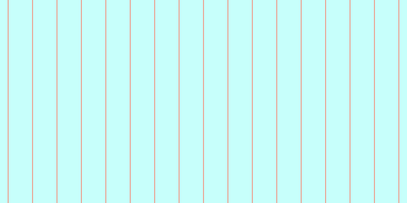 #92fffa (50%), #eba393 vertical lines, two pixels wide, forty-six pixels apart