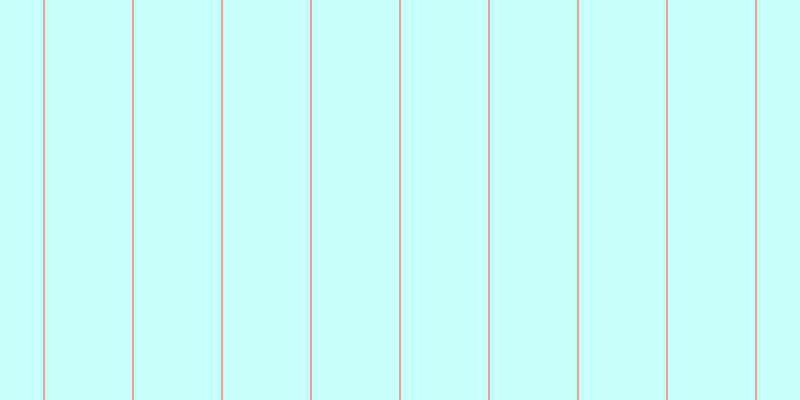 #92fffa (50%), #eba393 vertical lines, two pixels wide, eighty-seven pixels apart
