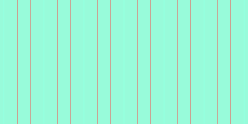#98fbda, #caa393 vertical lines, two pixels wide, forty-one pixels apart