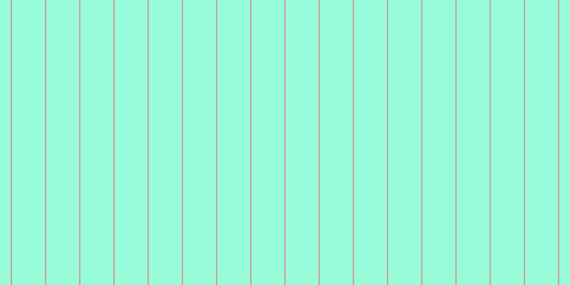 #98fbda, #caa393 vertical lines, two pixels wide, forty-six pixels apart