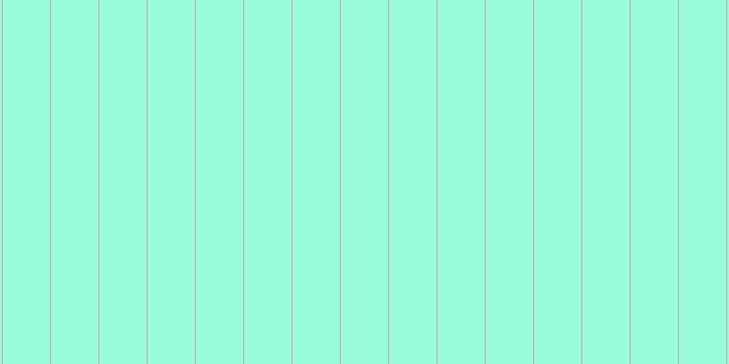 #98fbda, #caa393 vertical lines, one pixels wide, fifty-two pixels apart