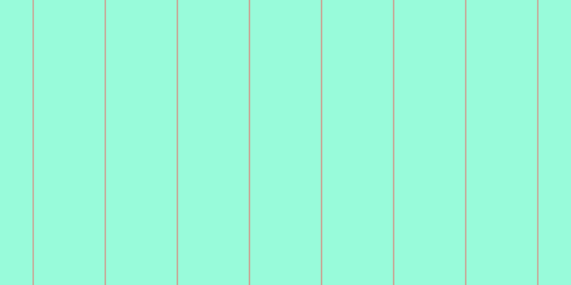 #98fbda, #caa393 vertical lines, two pixels wide, ninety-nine pixels apart