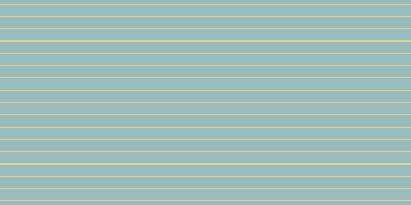 #9abbbb, #dbd393 horizontal lines, two pixels wide, twenty-two pixels apart