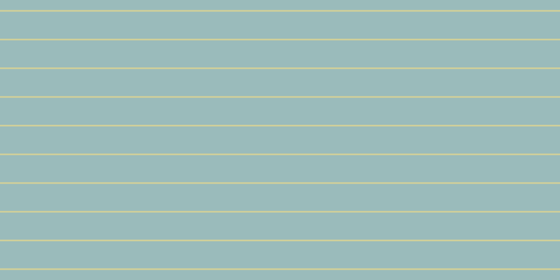 #9abbbb, #dbd393 horizontal lines, two pixels wide, thirty-nine pixels apart