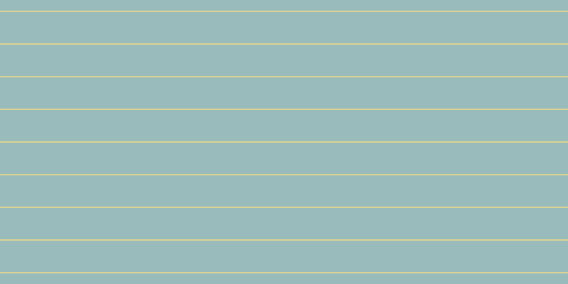 #9abbbb, #dbd393 horizontal lines, two pixels wide, forty-four pixels apart